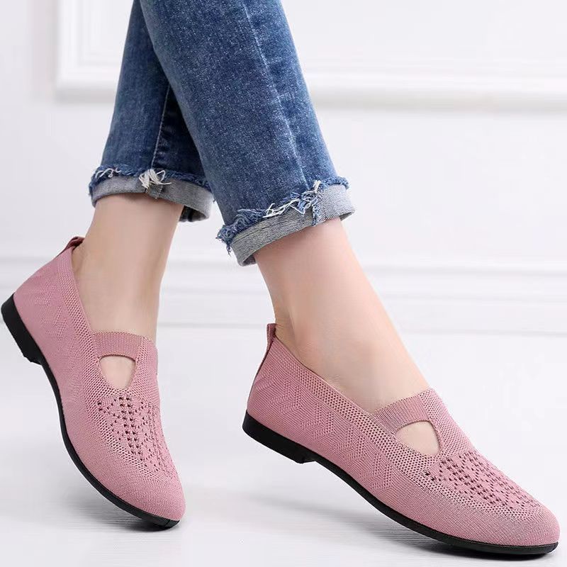 Ballerinas Damen Bequem Atmungsaktiv Komfort Schuhe - BerlinGlamour