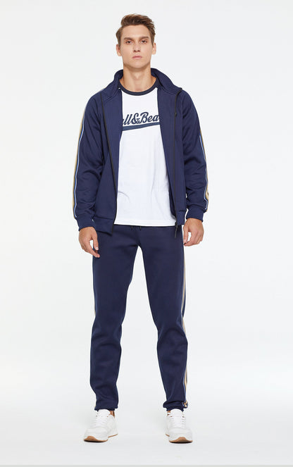 Herren Sportanzug Set atmungsaktiv mit Taschen
