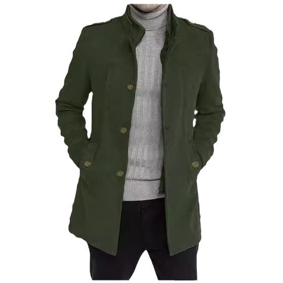 Herren Jacke Modern Schnitt Praktisch Taschen