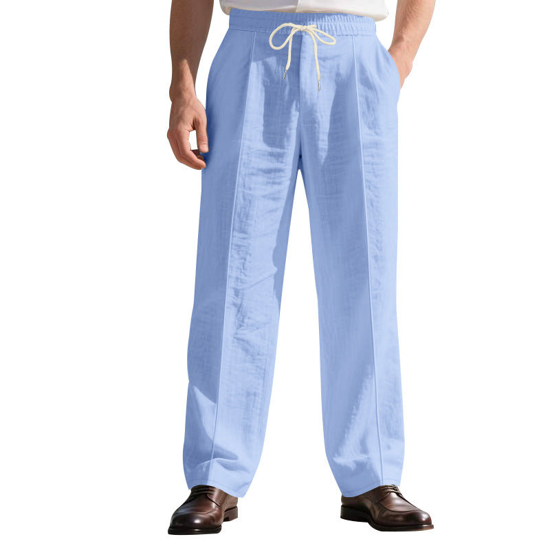 Herren Freizeithose Bequem Verstellbar Mit Taschen