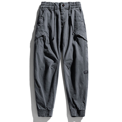 Herren Cargo-Hose Bequem Elastisch Mit Viel Taschen