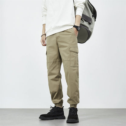 Herren Cargo-Hose Elastisch Verstellbar Bequem