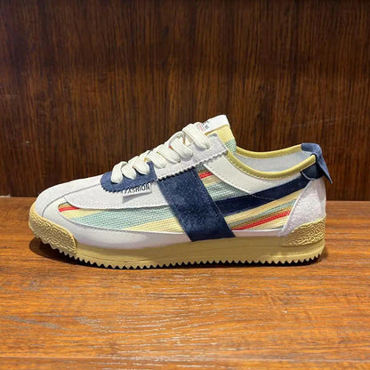 Damen Sneaker Modisch Sportlich Weiße Schuhe - BerlinGlamour