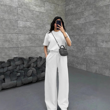 Damen Jumpsuit Weites Bein Stilvoll Komfortabel