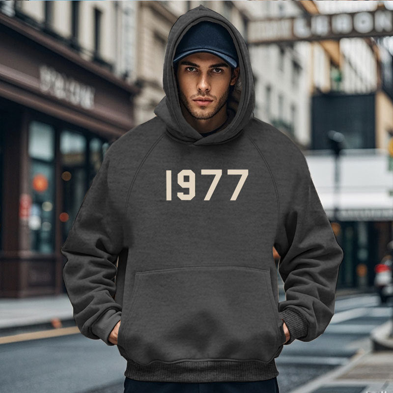 Herren Kapuzenpullover Gemütlich Mit Taschen Modern