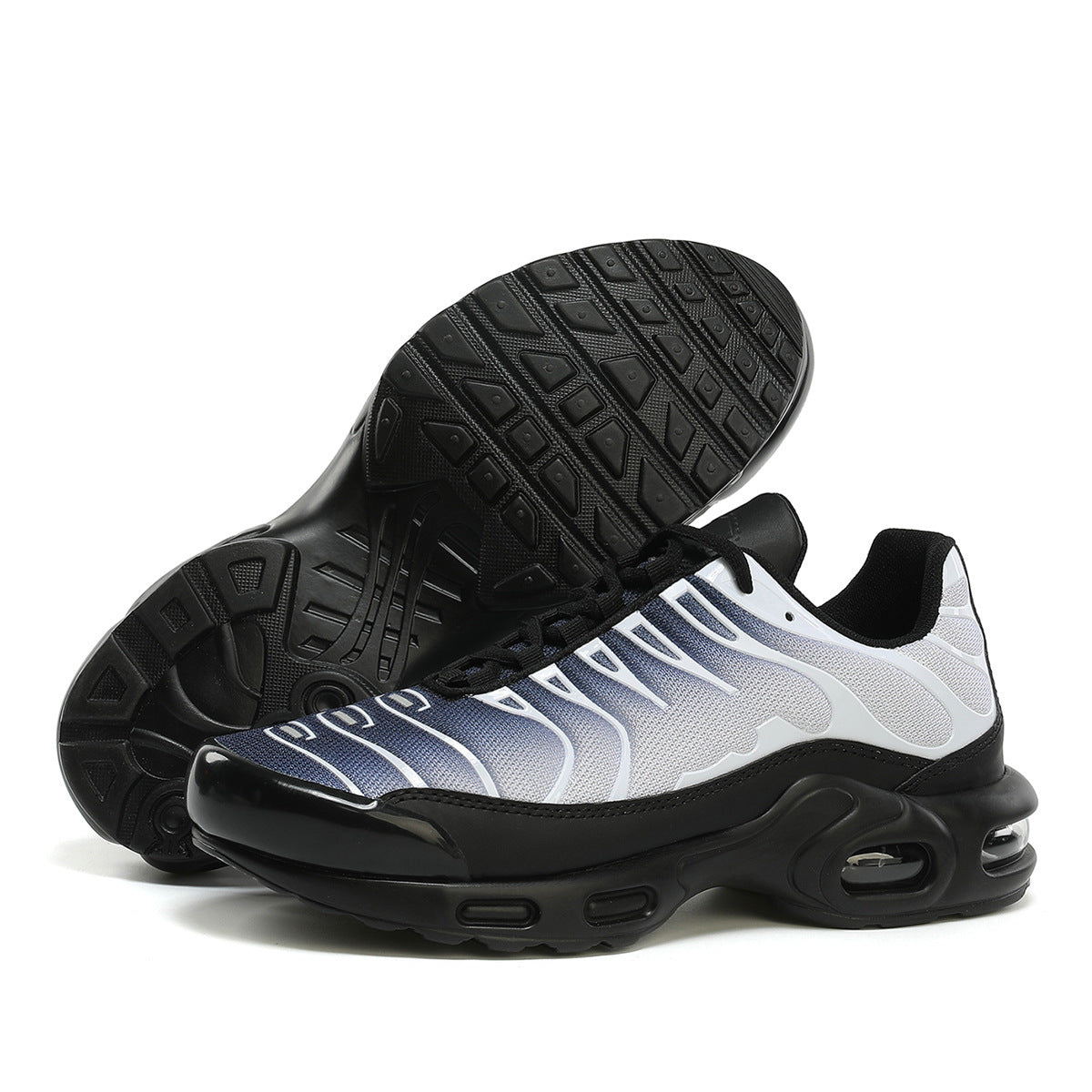 Damen Air Max Sneaker Sportlich Atmungsaktiv Schwarz
