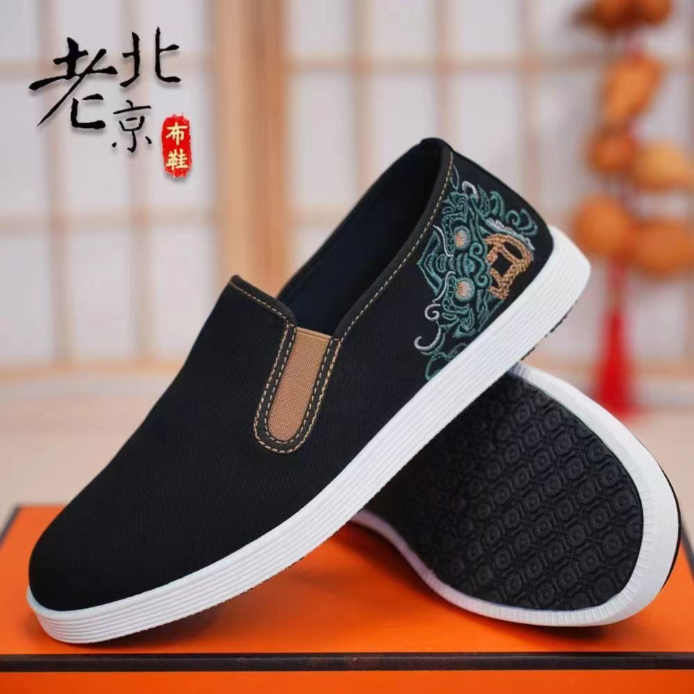 Damen Schuhe Elegant Bestickt Slip-On Schuhe Frauen - BerlinGlamour