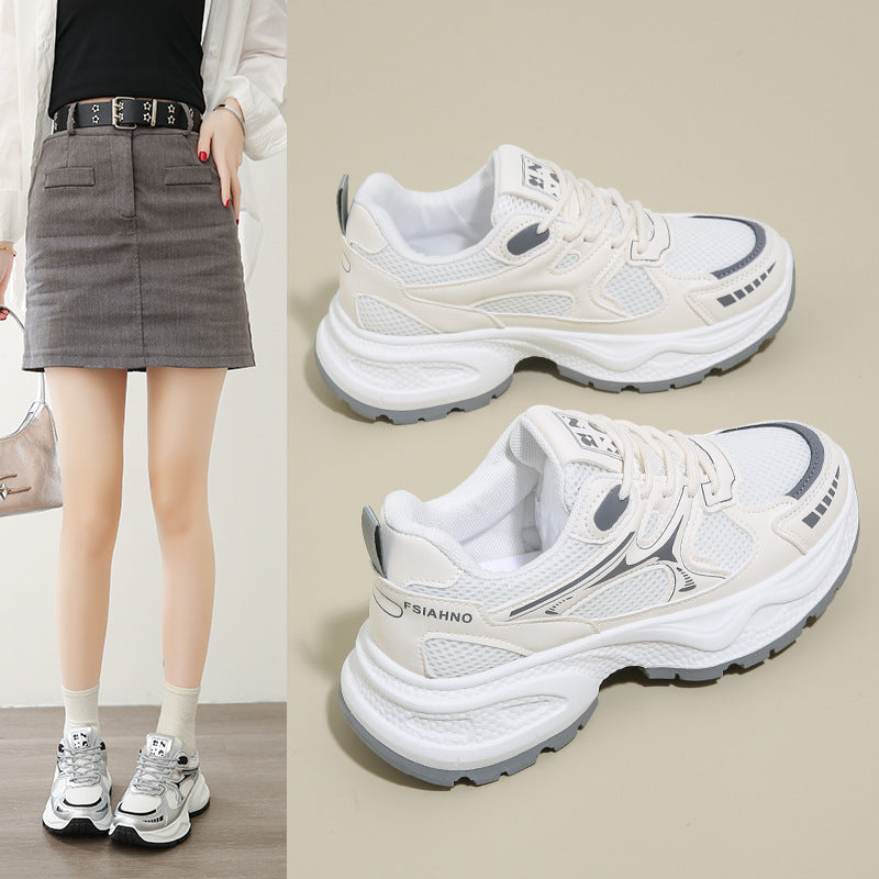 Damen Sneaker Atmungsaktiv Leichte Laufschuhe Sportlich