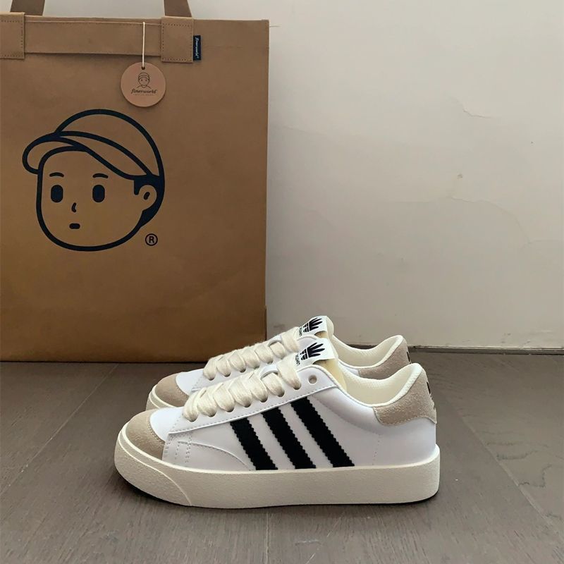 Damen Sneaker Retro Sportlich Bequem Gepolstert