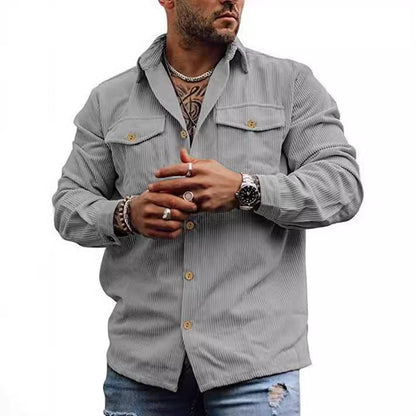 Herren Lederjacke Lässig Schnitt Modern