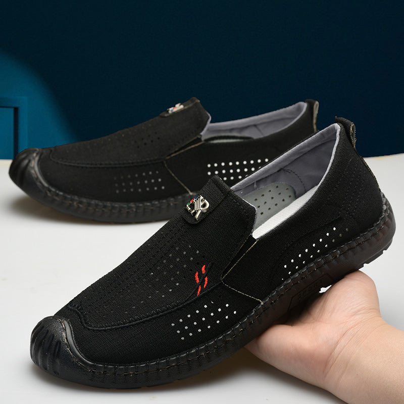 Damen Freizeitschuhe Atmungsaktiv Slip-On mit rutschfester Sohle