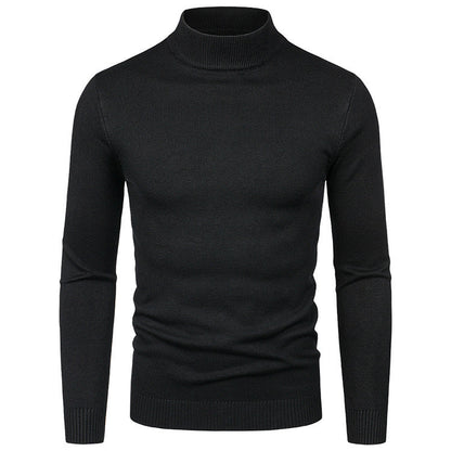 Herren Rollkragenpullover aus Merinowolle Warm Elegant