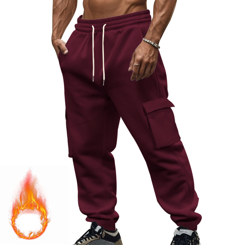 Herren Jogginghose Cargo Bequem mit Seitentaschen