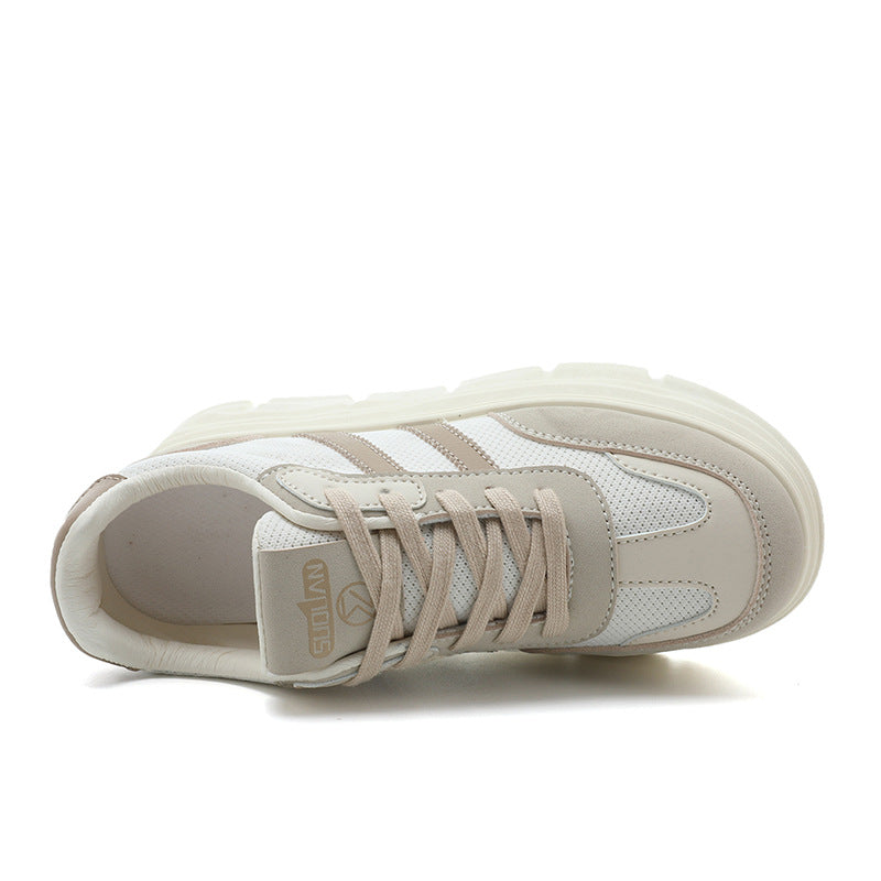 Damen Plateau Sneaker Atmungsaktiv Mesh Größe 36-41