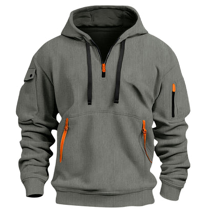 Herren Funktionspullover Sportlich Funktionell Warm