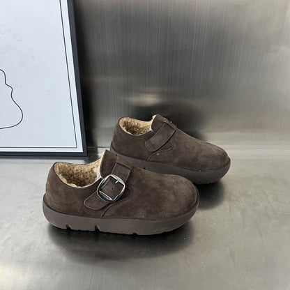 Damen Clogs Weich Bequem mit Schnallenverschluss Modisch