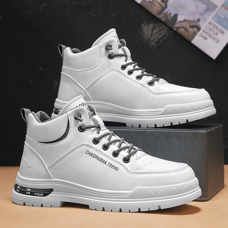 Damen Schnürboots Robust Winterstiefel Modisch