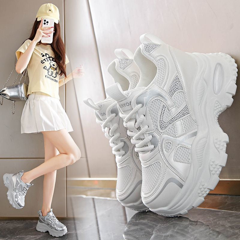 Damen Sneaker Sportliche Chunky Laufschuhe bequem - BerlinGlamour