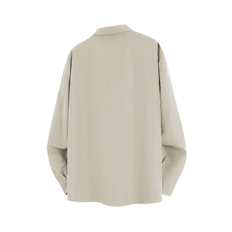 Herren Overshirt Lässig mit Taschen Freizeitstyle