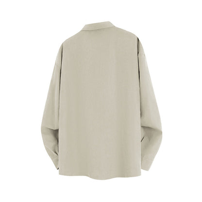 Herren Overshirt Lässig mit Taschen Freizeitstyle