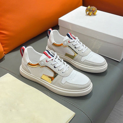 Damen Sneaker Metallic Bequem Dämpfung Sportlich