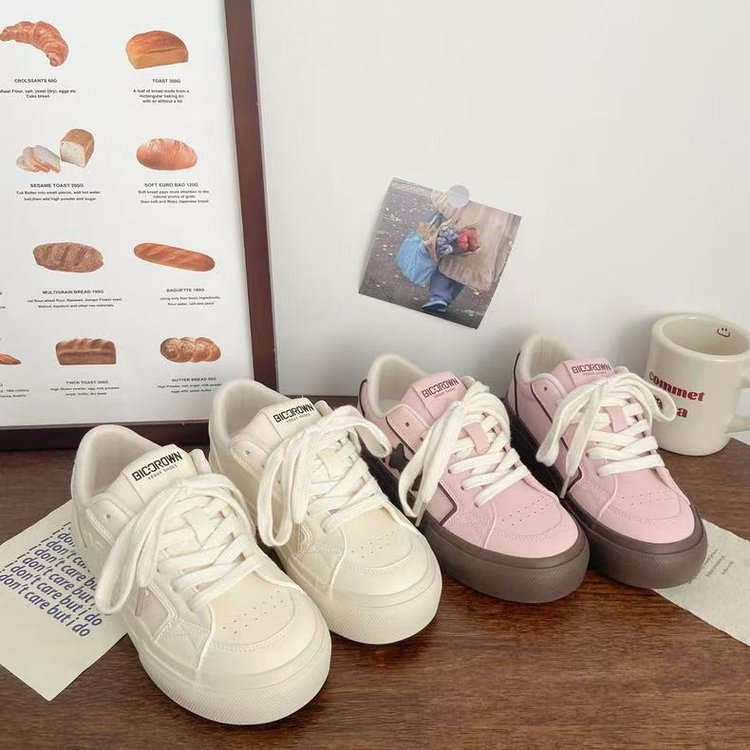 Damen Sneaker Sportlich Sterne Schuhe Modisch