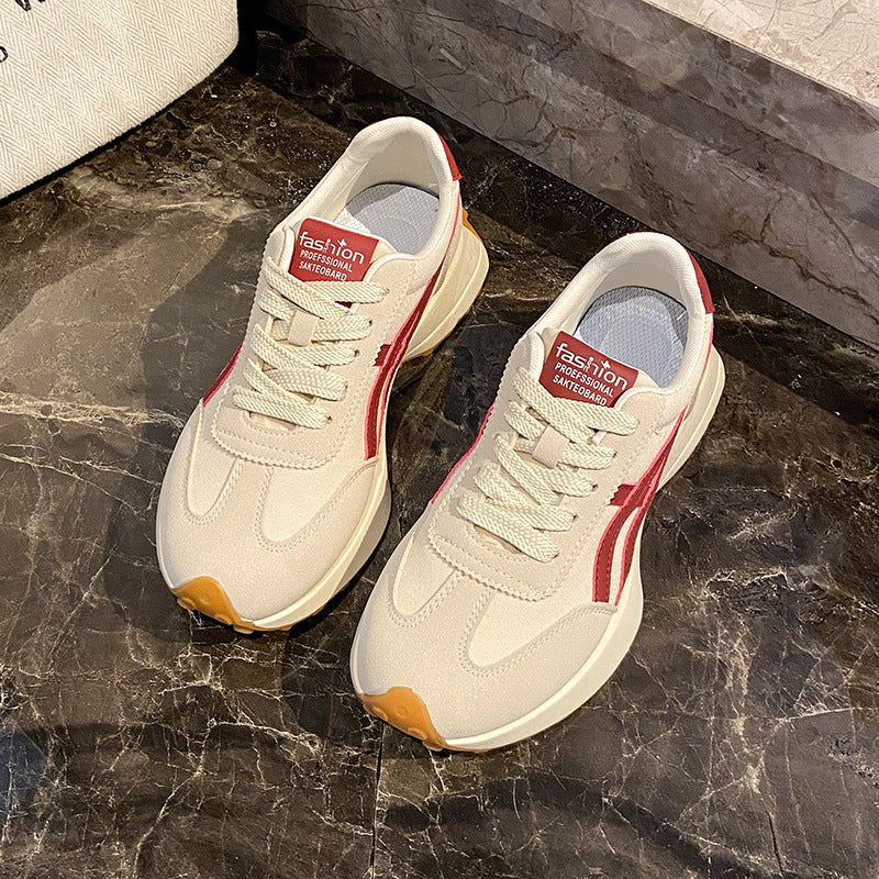 Damen Sneaker Bequem Sportlich Laufsohle Weich