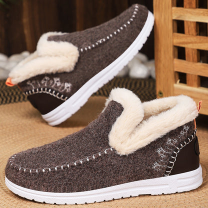 Damen Hausschuhe Flauschig Warm mit Weichem Innenfutter