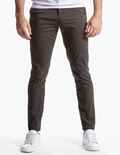 Herren Chinohose Elastisch Slim Fit Modern