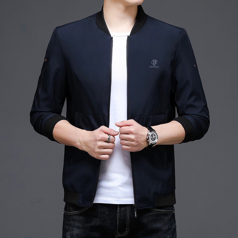 Herren Freizeitjacke Stilvoll Praktisch Mit Einsätzen