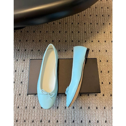 Ballerinas Damen Schleifen Detail Komfortabel