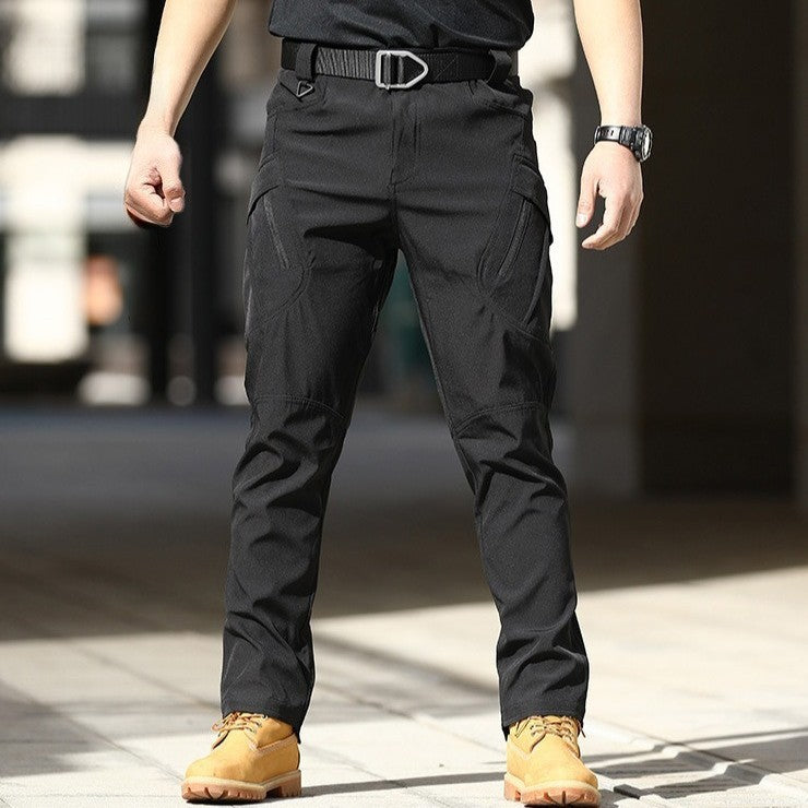 Herren Cargo-Hose Verstellbar Mit Tiefen Taschen - BerlinGlamour