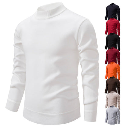 Herren Strickpullover Modern Stehkragen Hochwertig