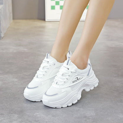 Damen Sneaker Chunky atmungsaktiv Stoßdämpfer