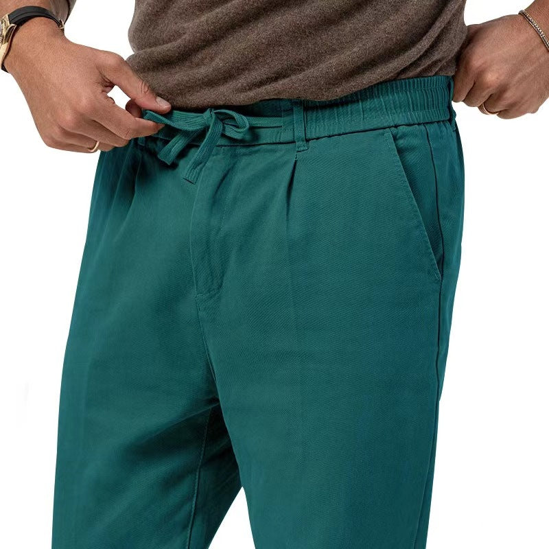 Herren Freizeithosen Bequem Elastisch Mit Stretch