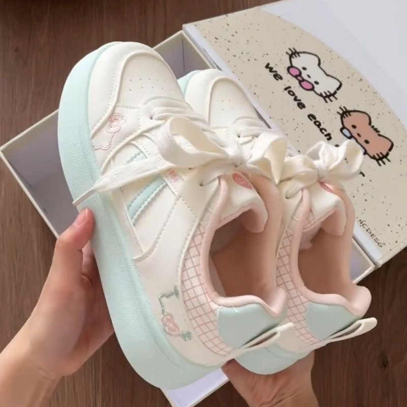 Damen Sneaker Bequem Verspielt Luftpolsterung