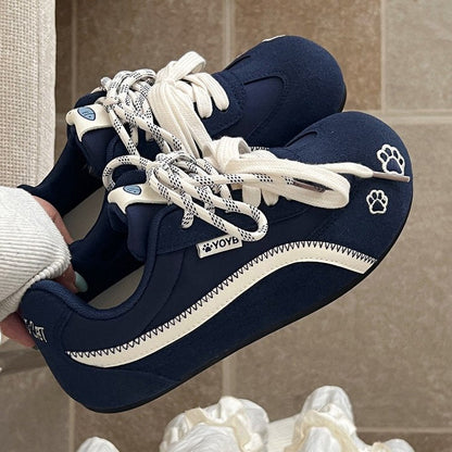 Damen Sneaker Sportlich Atmungsaktiv Frauen Schuhe