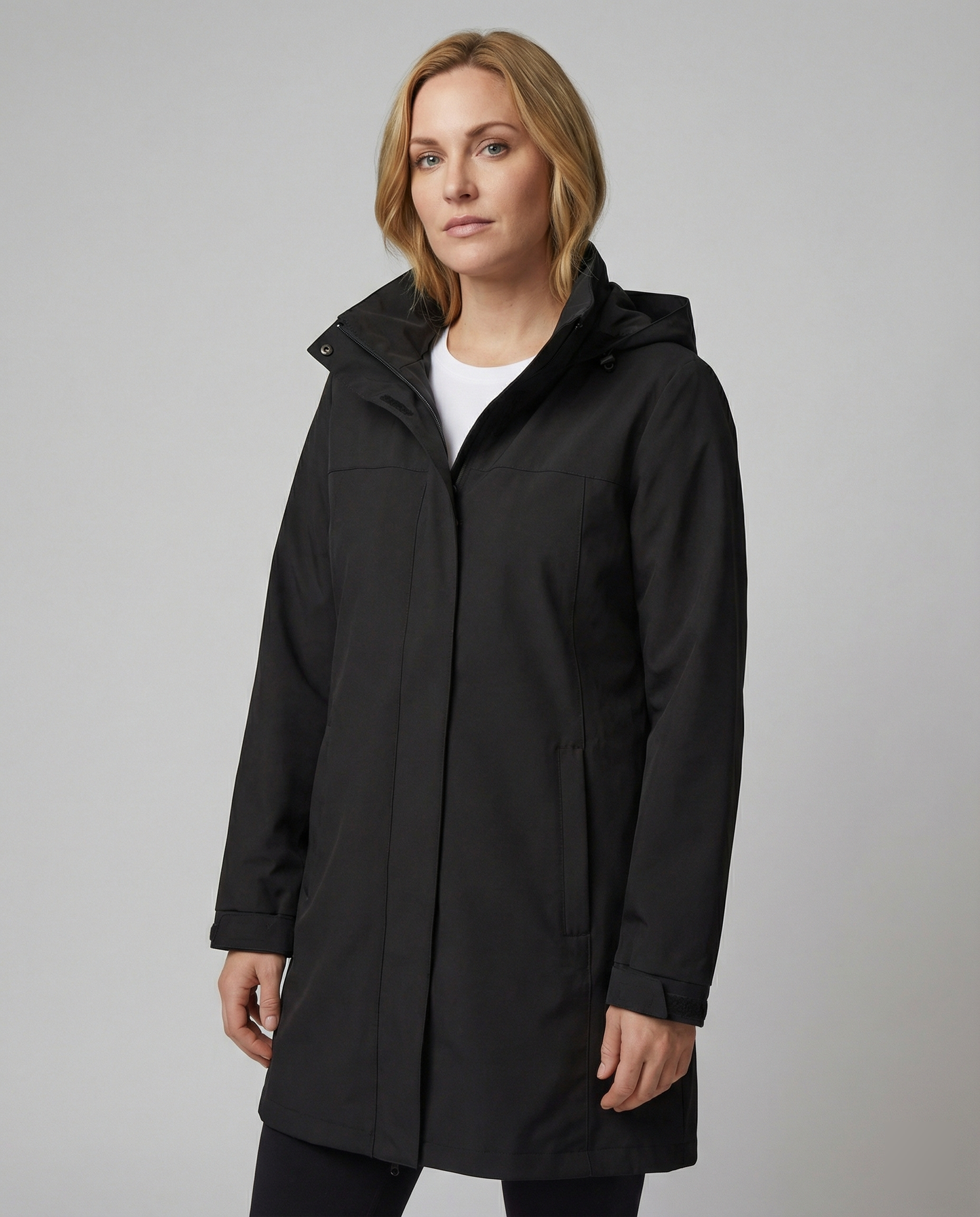 Damen Parka Jacke Sportlich Wasserdicht mit Taschen - BerlinGlamour
