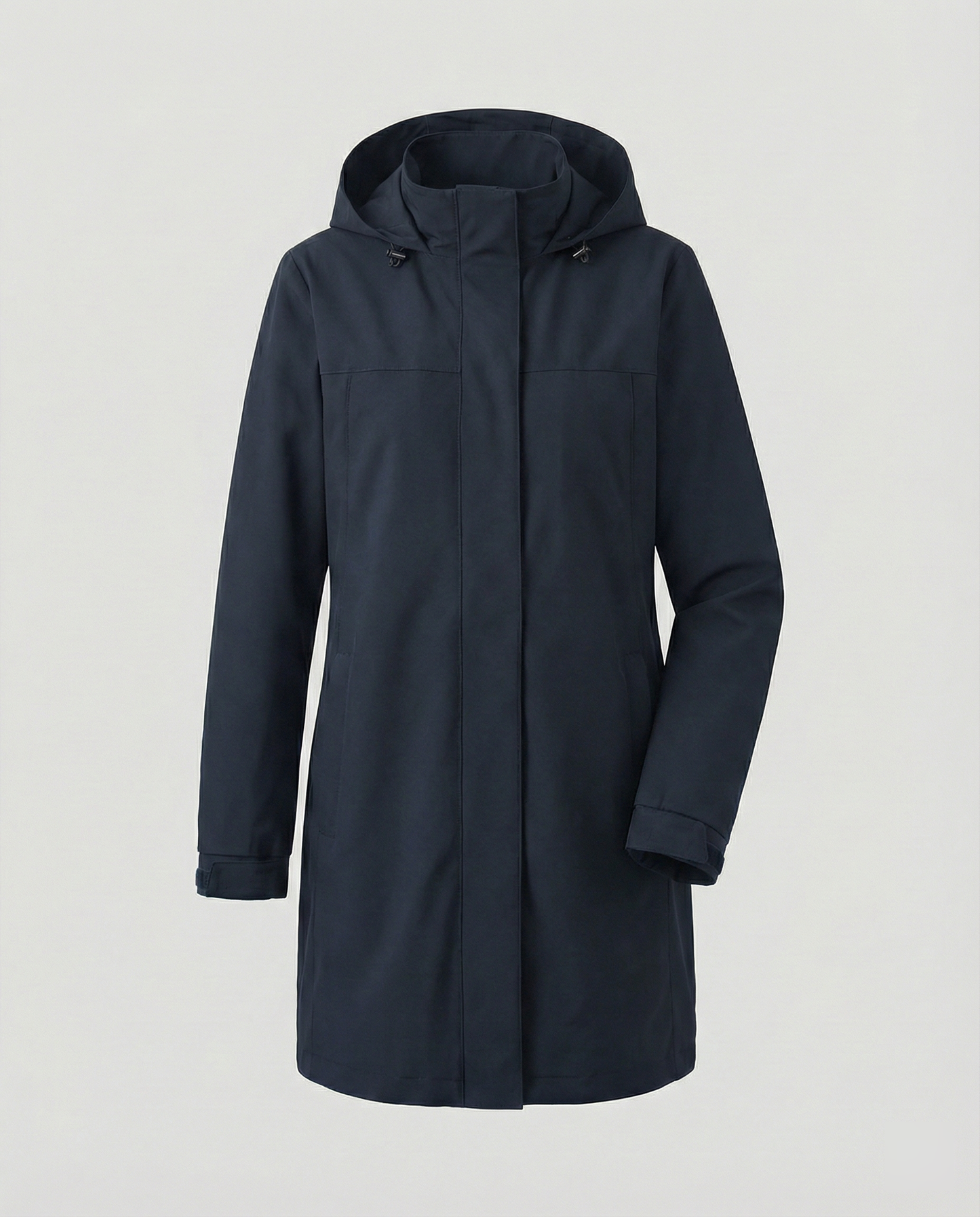 Damen Parka Jacke Sportlich Wasserdicht mit Taschen