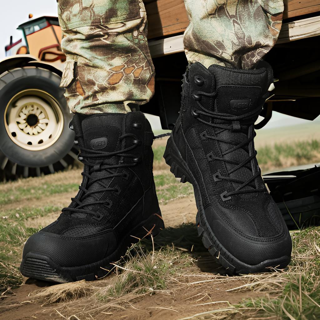 Herren Stiefel Strapazierfähig Robust Outdoor Einsatzstiefel