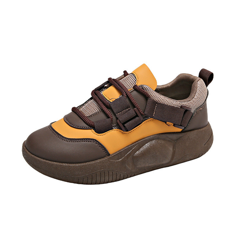 Damen Sneaker Sportlich Elastisch Dicksohlige Schuhe