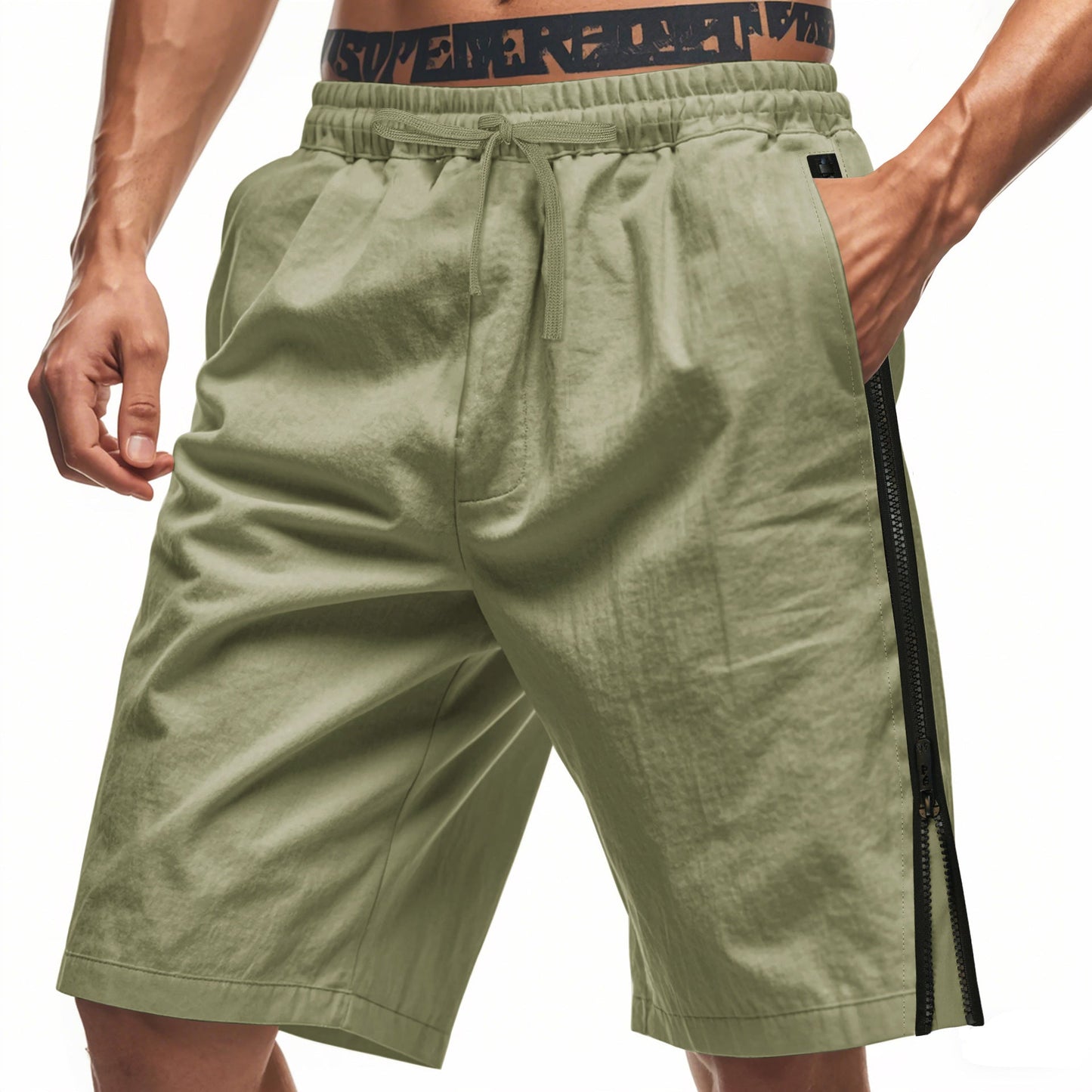 Herren Sportshorts Atmungsaktiv Leicht
