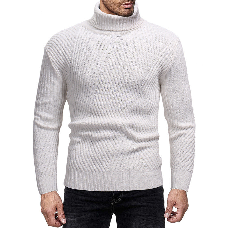 Herren Rollkragenpullover Elegante Kaschmir Qualität