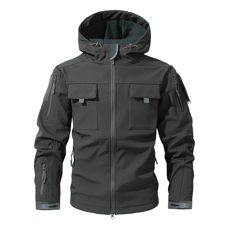 Herren Outdoor Funktionsjacke Wasserdicht Tactical