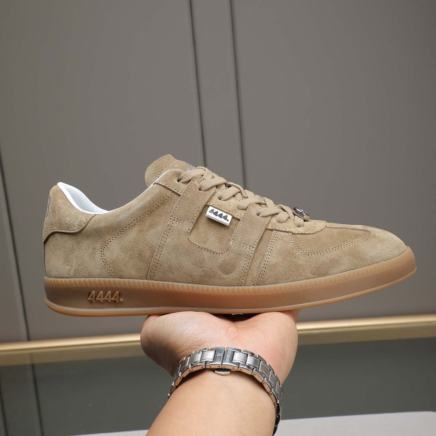 Damen Sneaker Weiches Wildleder Bequem Laufsohle