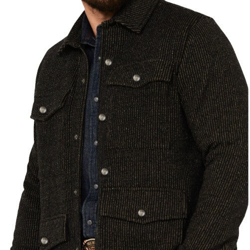 Herrenjacke Robust Baumwolljacke Rustikal mit Klappentaschen