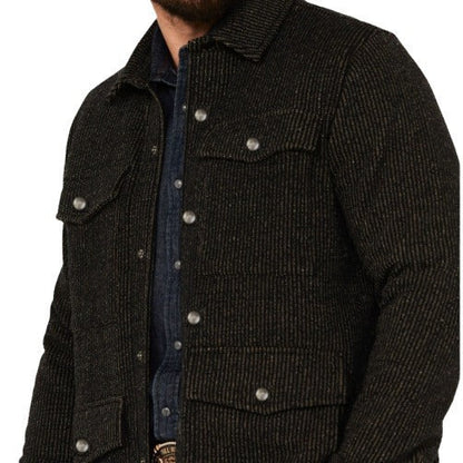 Herrenjacke Robust Baumwolljacke Rustikal mit Klappentaschen