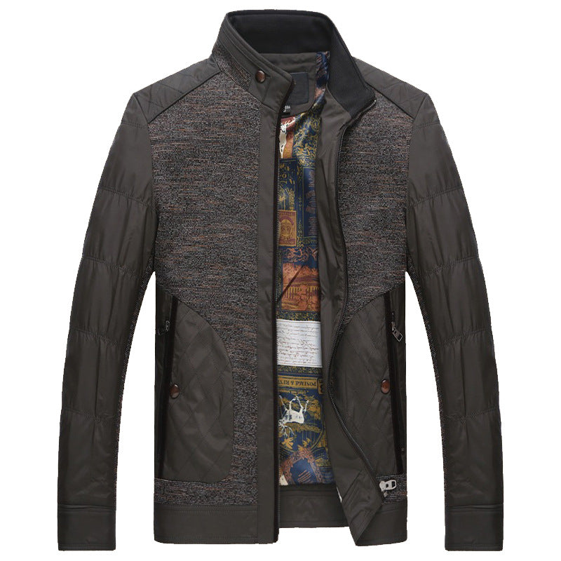 Herren Winterjacke Warm Mit Funktionsfutter Schwarz