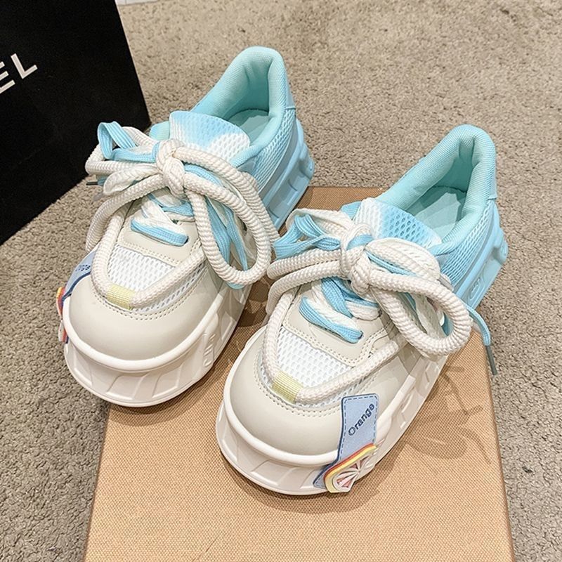 Damen Sneaker atmungsaktiv Farbenfroh Komfortschuh