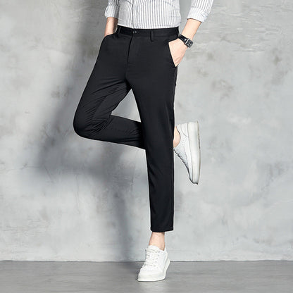 Herren Chino-Hose Bequem Slim Fit